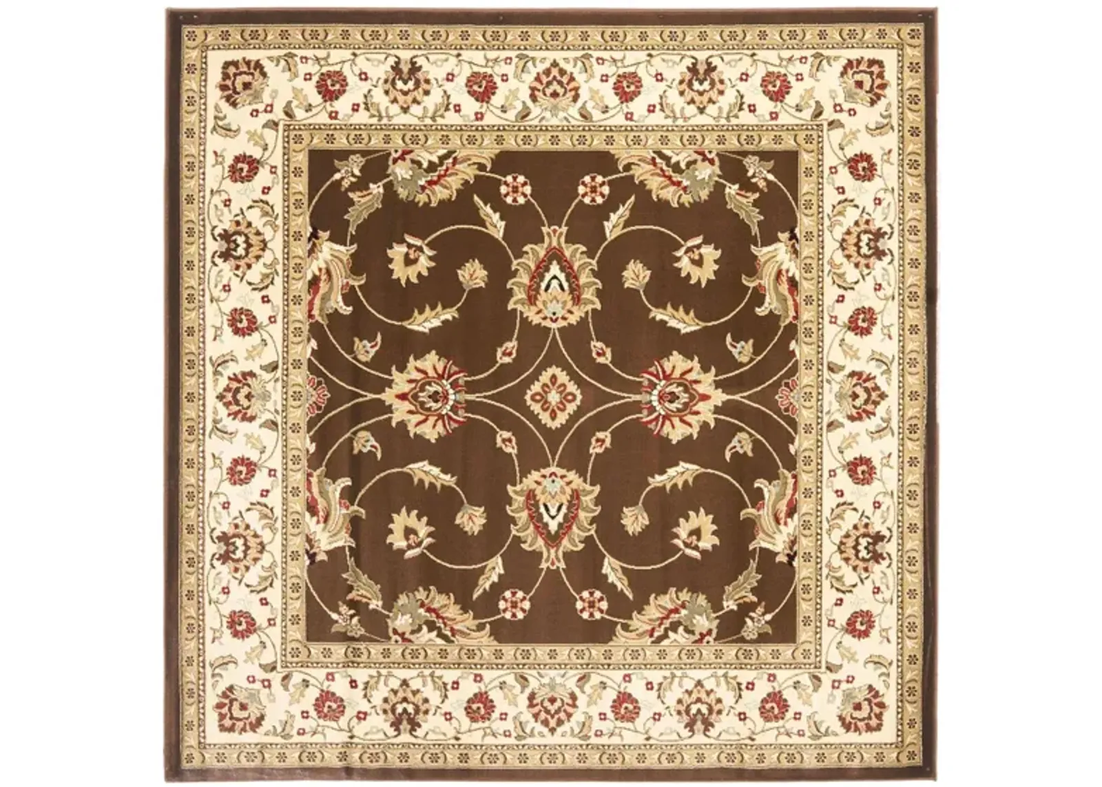 Severn Area Rug in Brown / Ivory by Safavieh