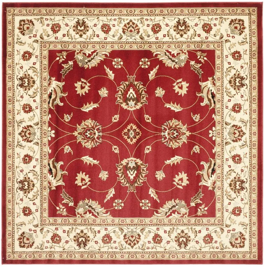 Severn Area Rug in Red / Ivory by Safavieh