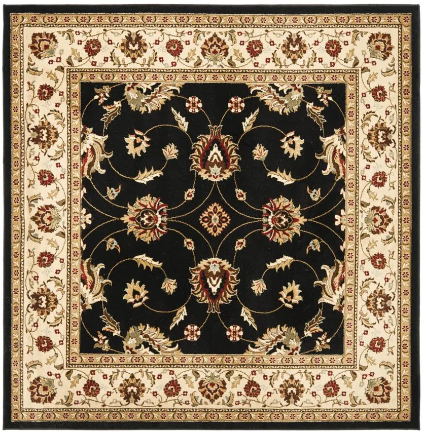 Severn Area Rug in Black / Ivory by Safavieh