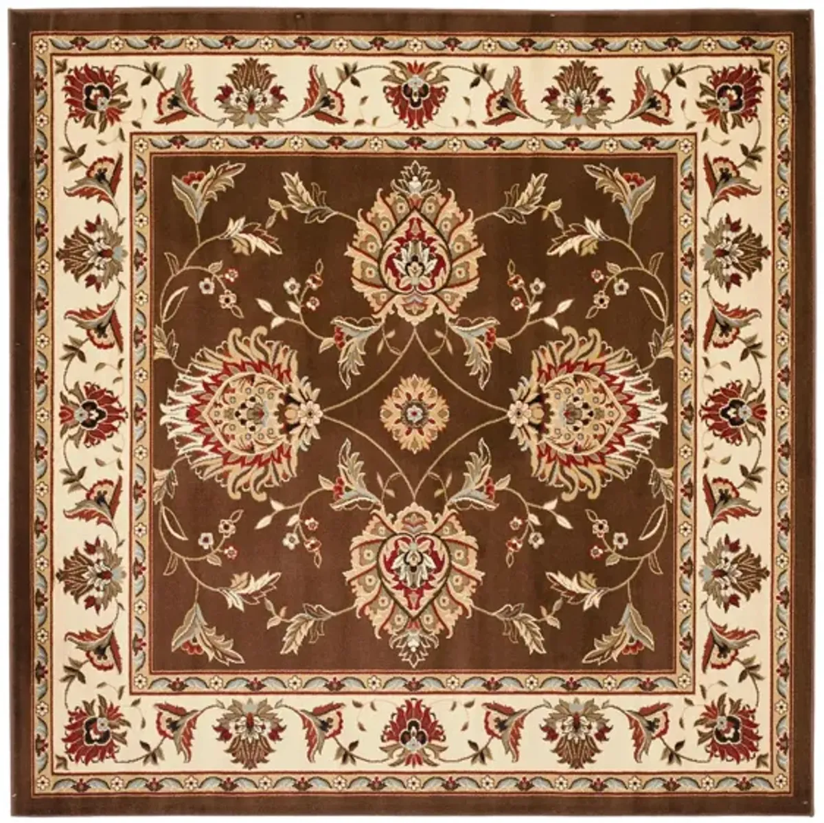 Mersey Area Rug in Brown / Ivory by Safavieh