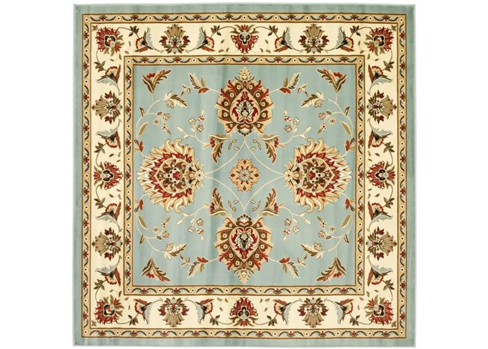 Mersey Area Rug in Blue / Ivory by Safavieh