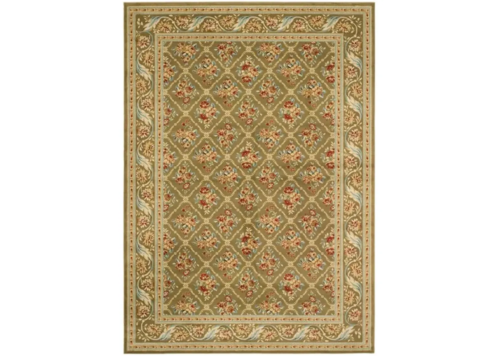 Crown Point Area Rug in Green by Safavieh