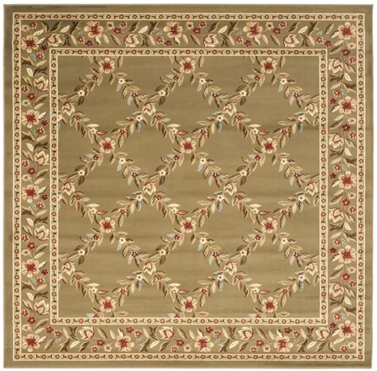 Queensferry Area Rug in Green by Safavieh