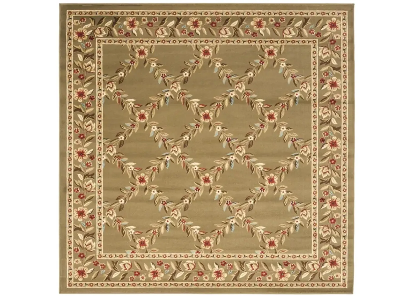 Queensferry Area Rug in Green by Safavieh