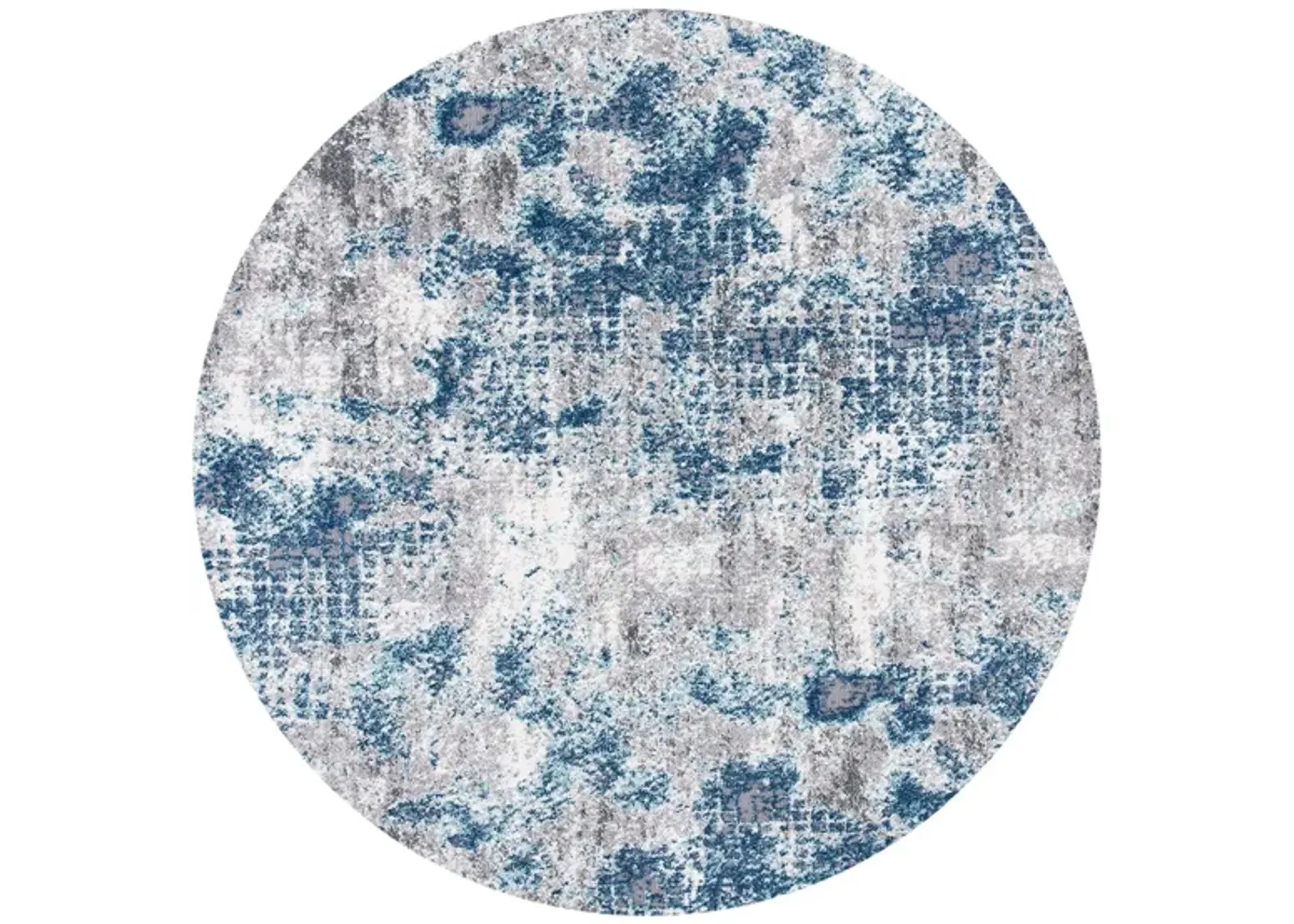 Aston Area Rug in Navy & Gray by Safavieh