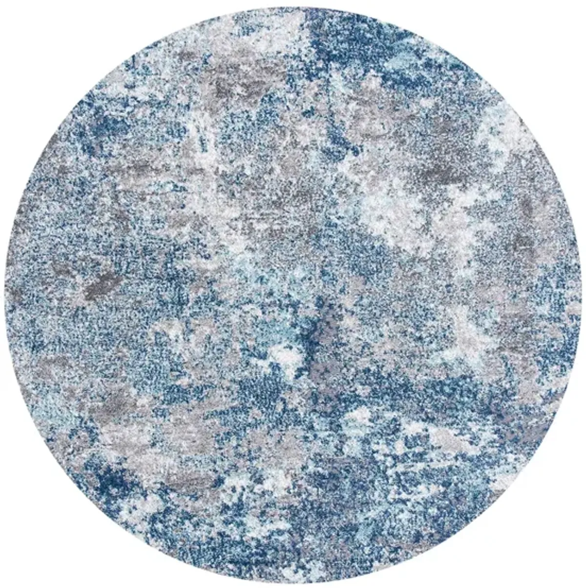 Iommi Area Rug in Navy & Gray by Safavieh