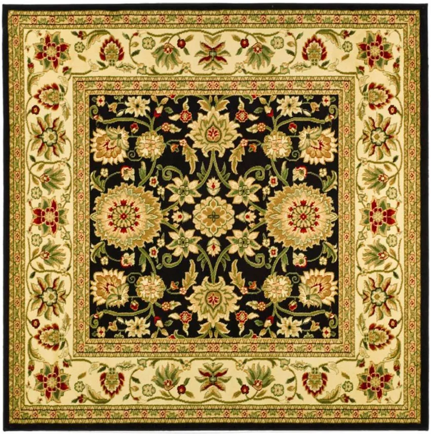 Lyndhurst Area Rug in Black / Ivory by Safavieh