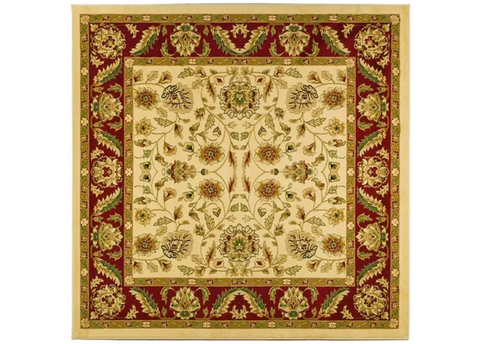 Bolton Area Rug in Ivory / Red by Safavieh