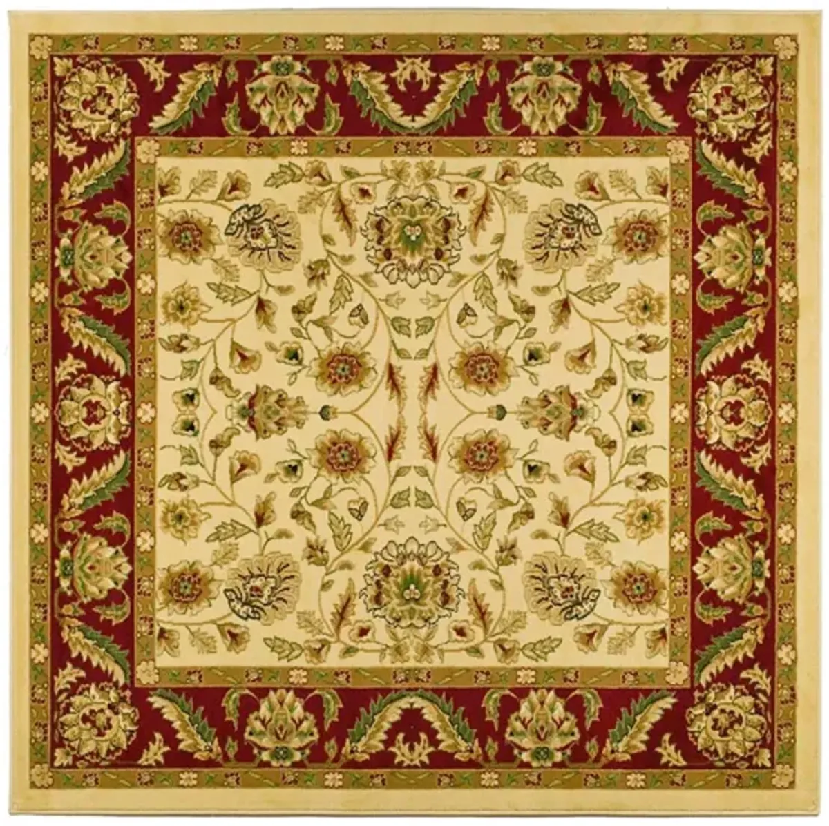 Bolton Area Rug in Ivory / Red by Safavieh