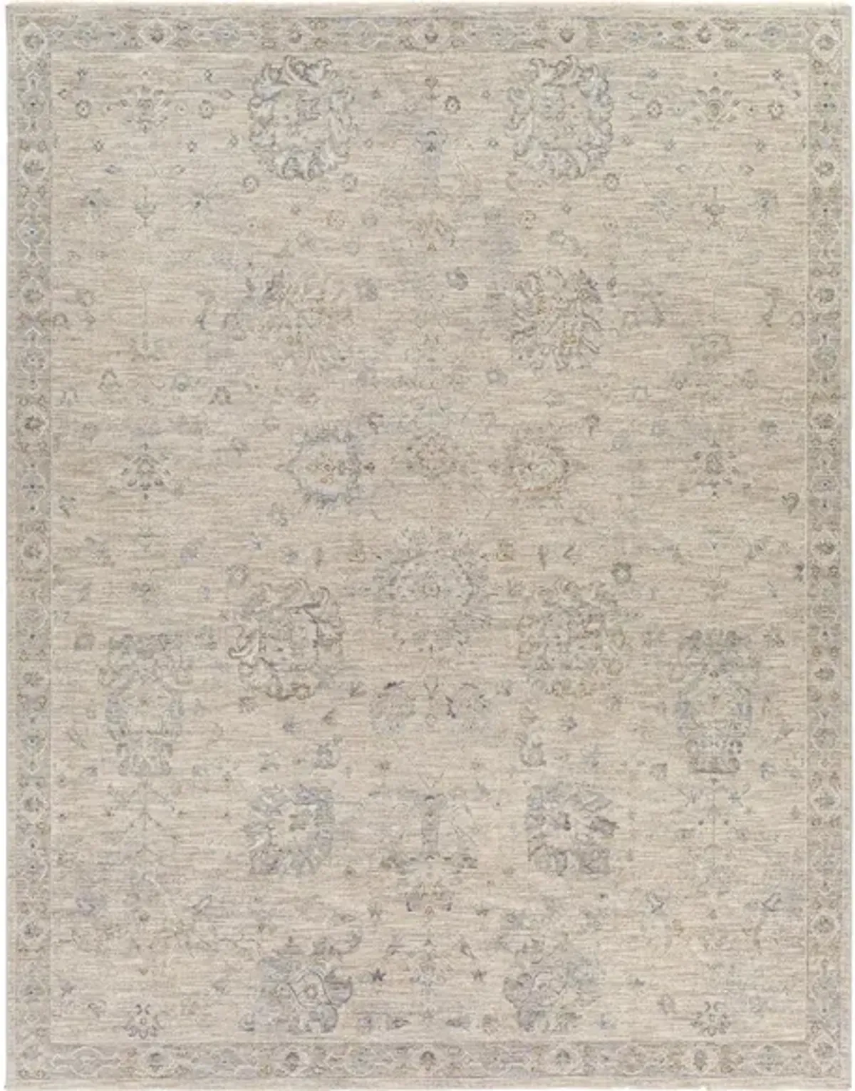 Avant Garde Area Rug in Light Gray, Medium Gray, Charcoal, Beige, Tan, Denim, Camel by Surya