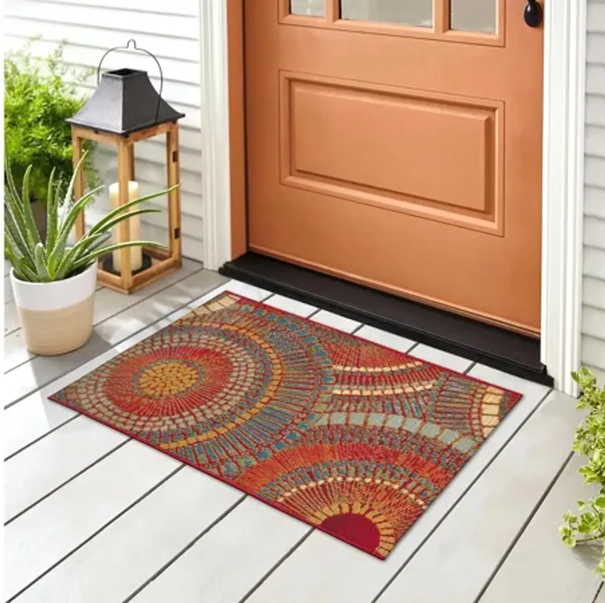 Esencia Circles Indoor/Outdoor Mat