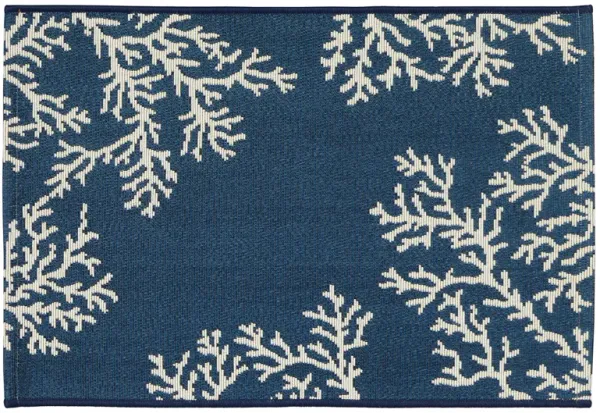 Esencia Coral Edge Indoor/Outdoor Mat