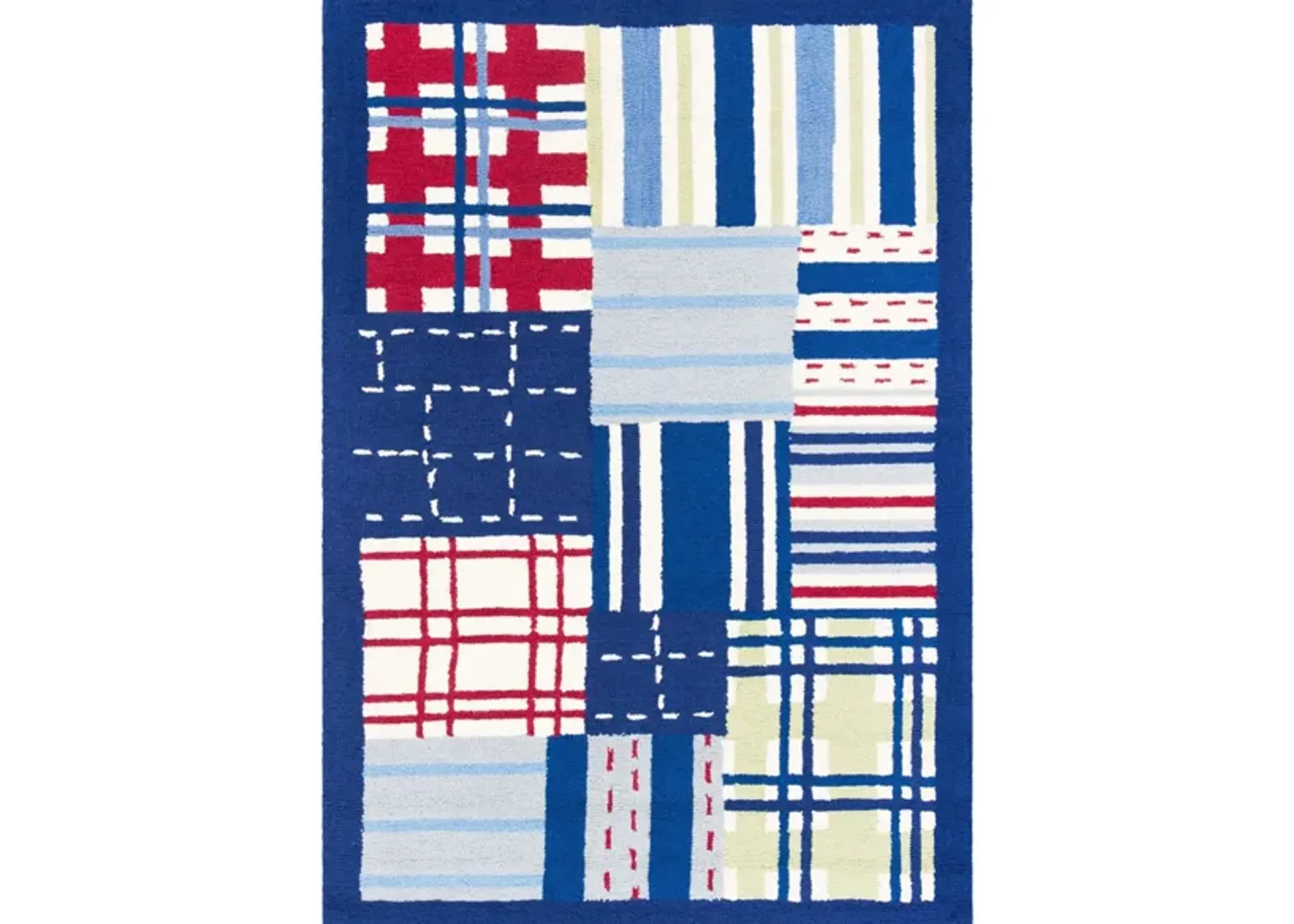 Warner Kid's Rug in Blue/Multi by Safavieh