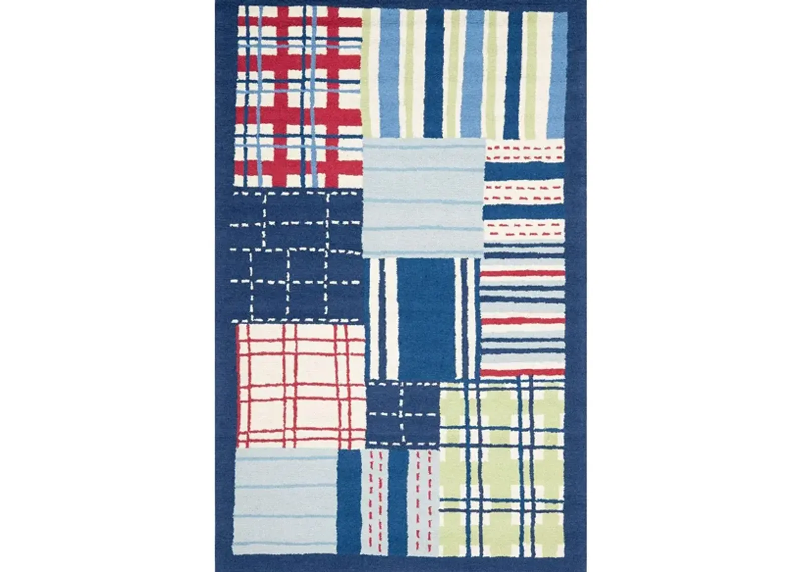 Warner Kid's Rug in Blue/Multi by Safavieh