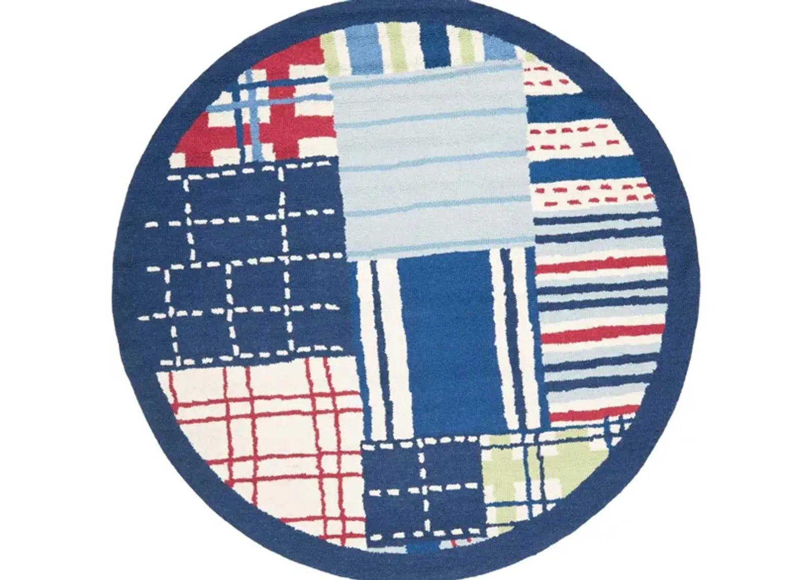 Warner Kid's Rug in Blue/Multi by Safavieh