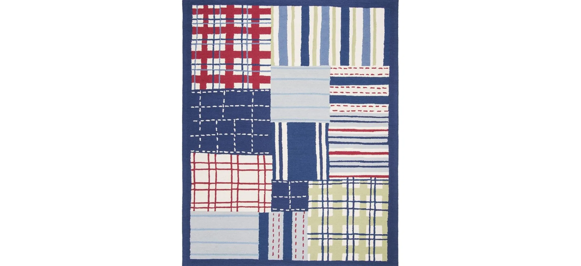 Warner Kid's Rug in Blue/Multi by Safavieh