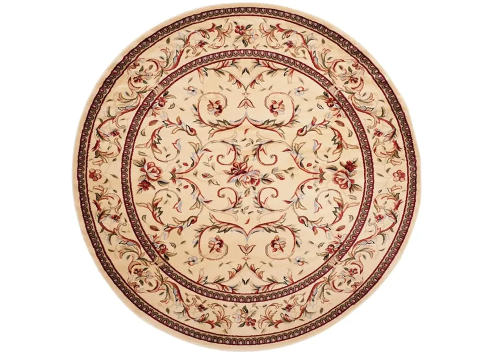 Verve Area Rug Round in Ivory by Safavieh