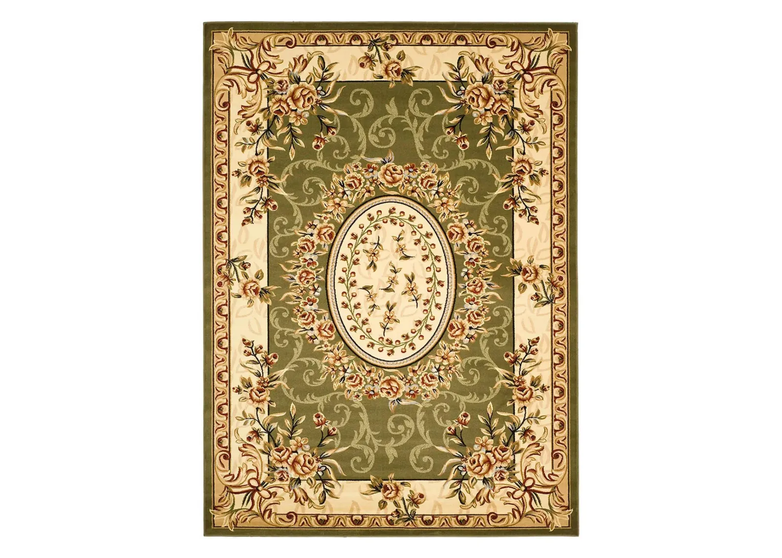 Azura Area Rug in Sage / Ivory by Safavieh