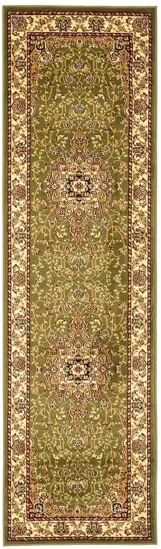 Wessex Runner Rug in Sage / Ivory by Safavieh