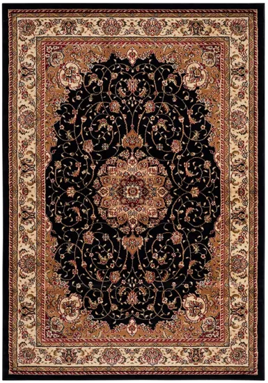 Wessex Area Rug in Black / Ivory by Safavieh