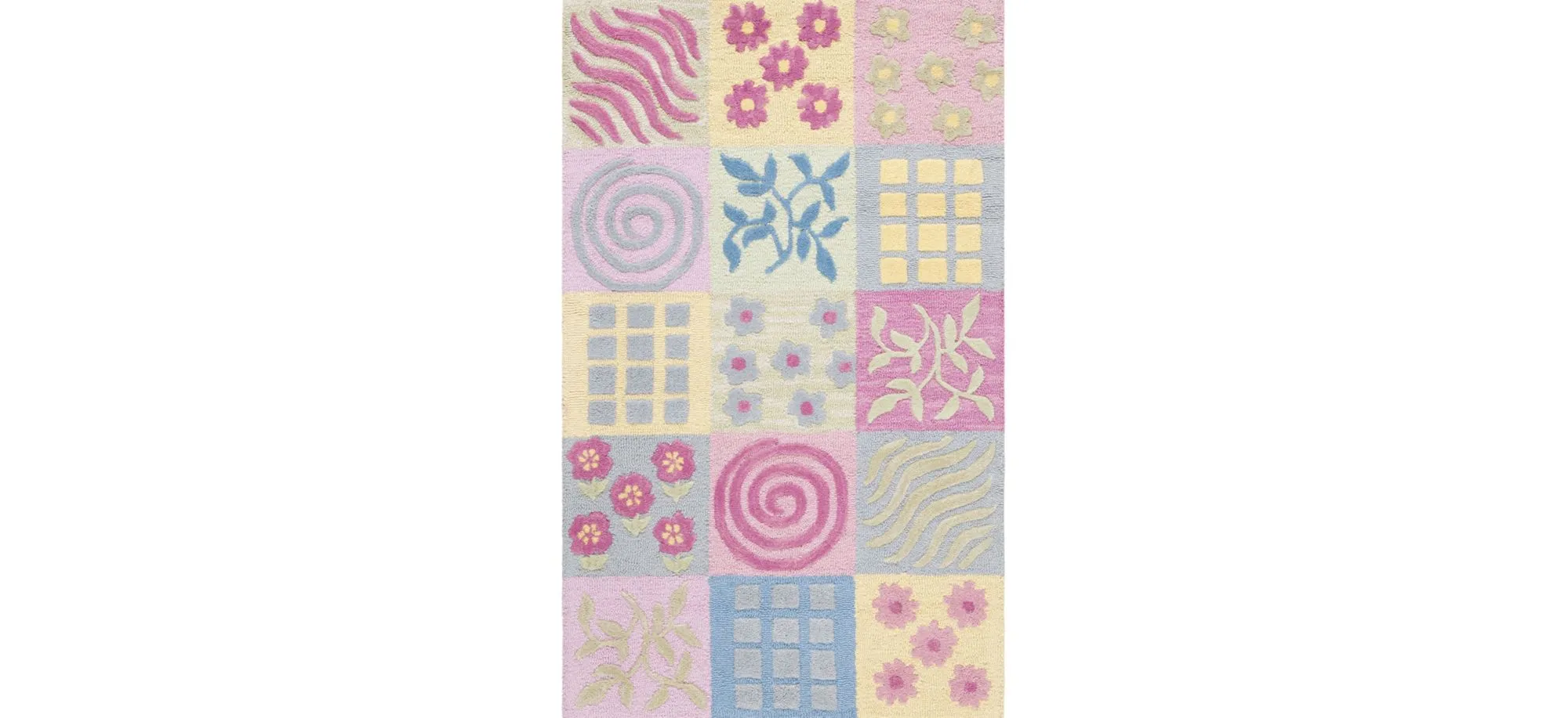 Hukka Kid's Rug in Pink/Multi by Safavieh