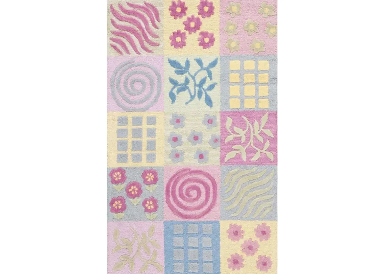 Hukka Kid's Rug in Pink/Multi by Safavieh