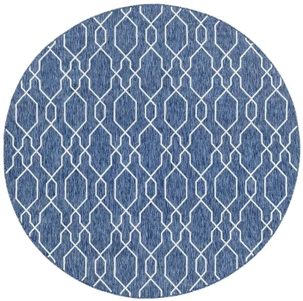 Eagean Link Indoor/Outdoor Area Rug Oval