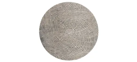 Vartanian Round Area Rug in Taupe by Safavieh