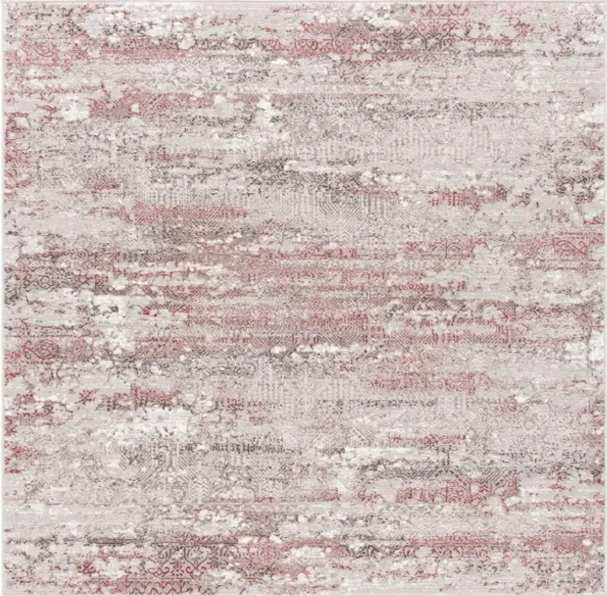 Mcneil Square Area Rug in Beige; Pink by Safavieh