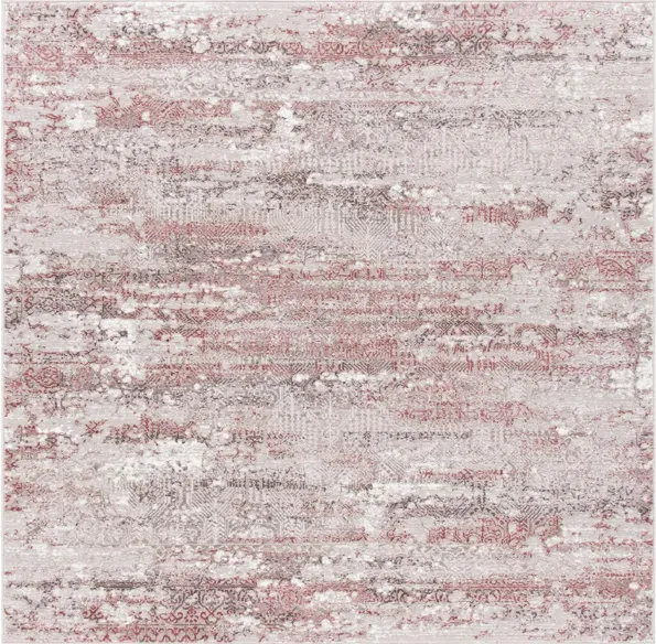 Mcneil Square Area Rug in Beige; Pink by Safavieh