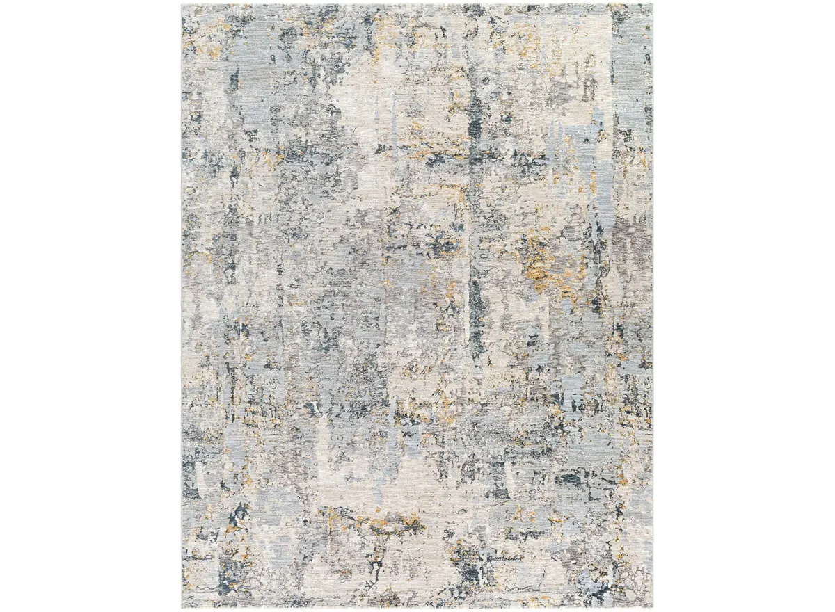 Laila Rug in Light Gray, Navy, Camel, Wheat, Charcoal, Medium Gray, Beige, Taupe, Teal, Cream by Surya