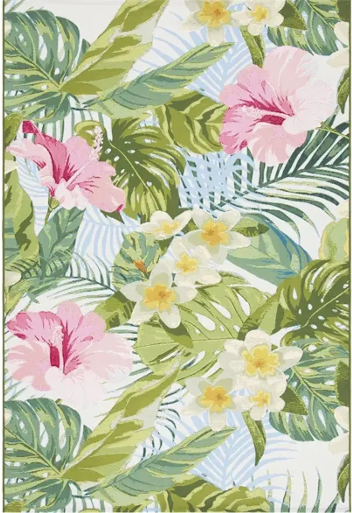 Barbados Flora Indoor/Outdoor Area Rug