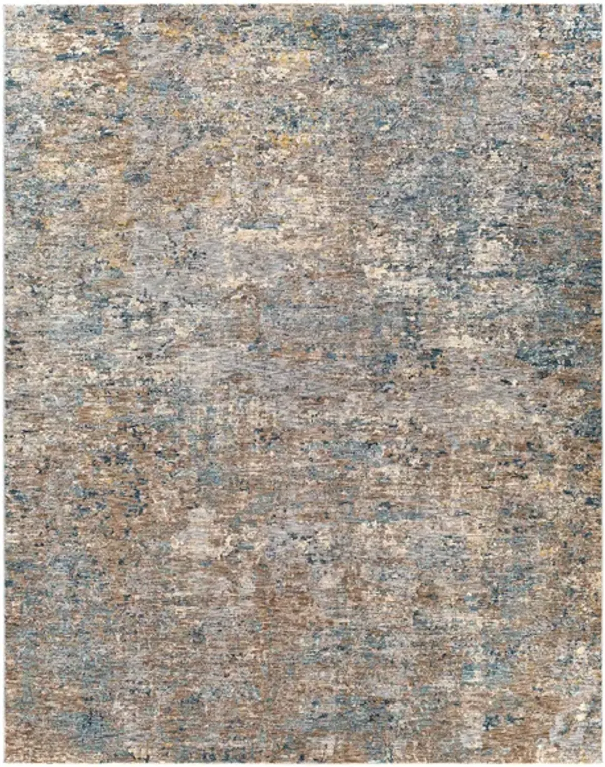 Mirabel Rug in Navy, Denim, Cream, Dark Brown, Saffron, Taupe, Light Gray by Surya