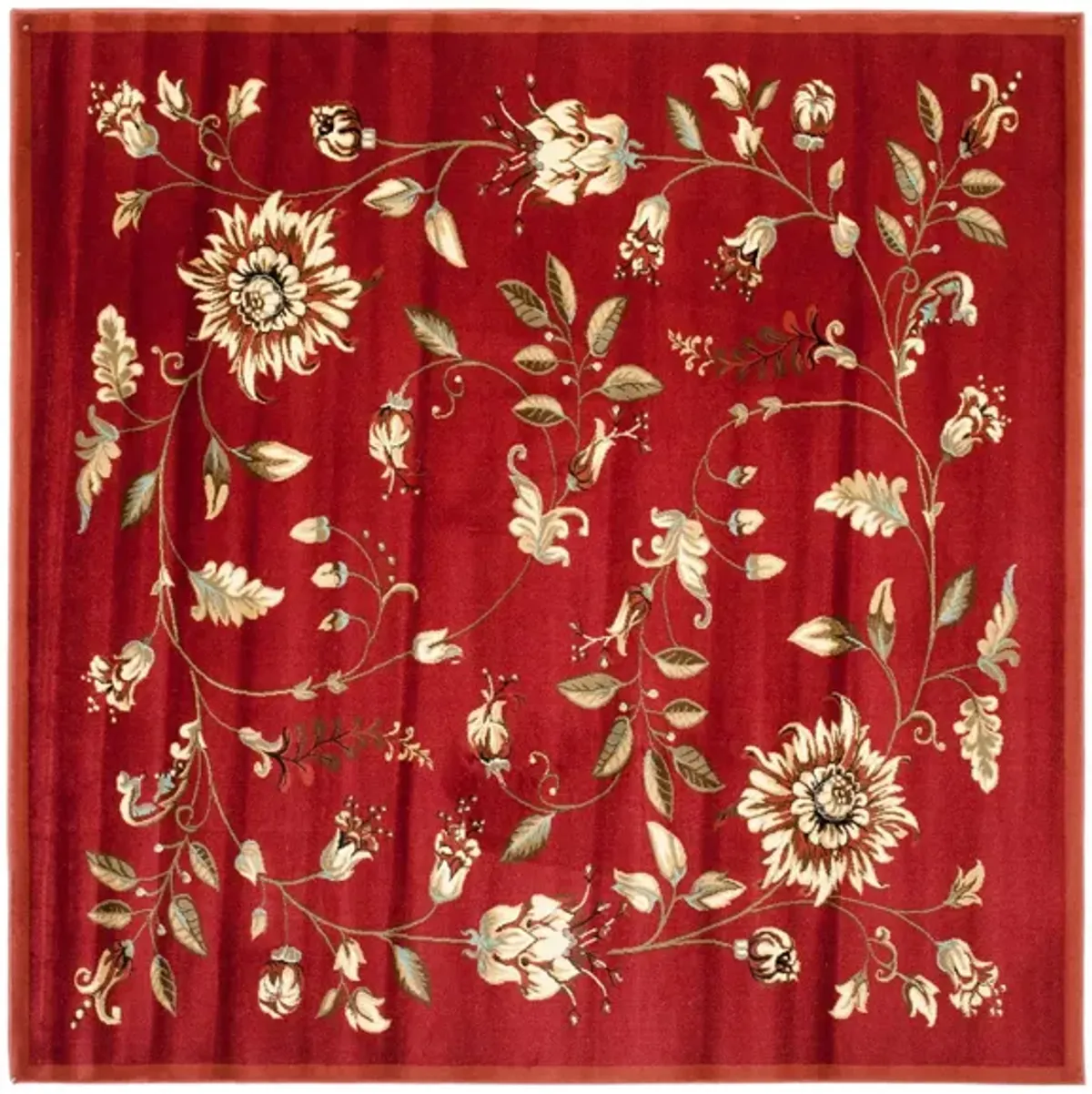 Abernethy Area Rug in Red / Multi by Safavieh