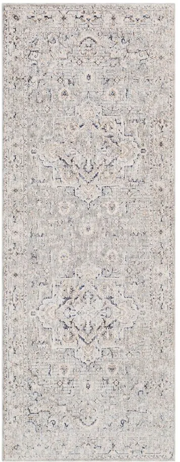 Palatial Palazzo Rug in Taupe, Camel, Pale Blue, Denim, Navy, Cream, White, Blush by Surya