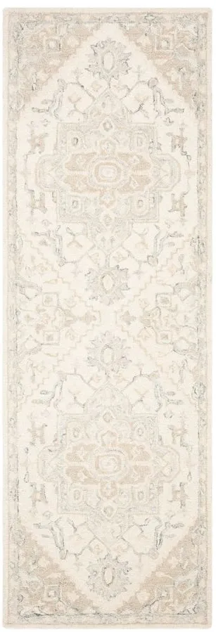 McGrath Runner Rug in Ivory & Beige by Safavieh