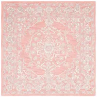 Kilimanjaro Area Rug in Pink & Ivory by Safavieh