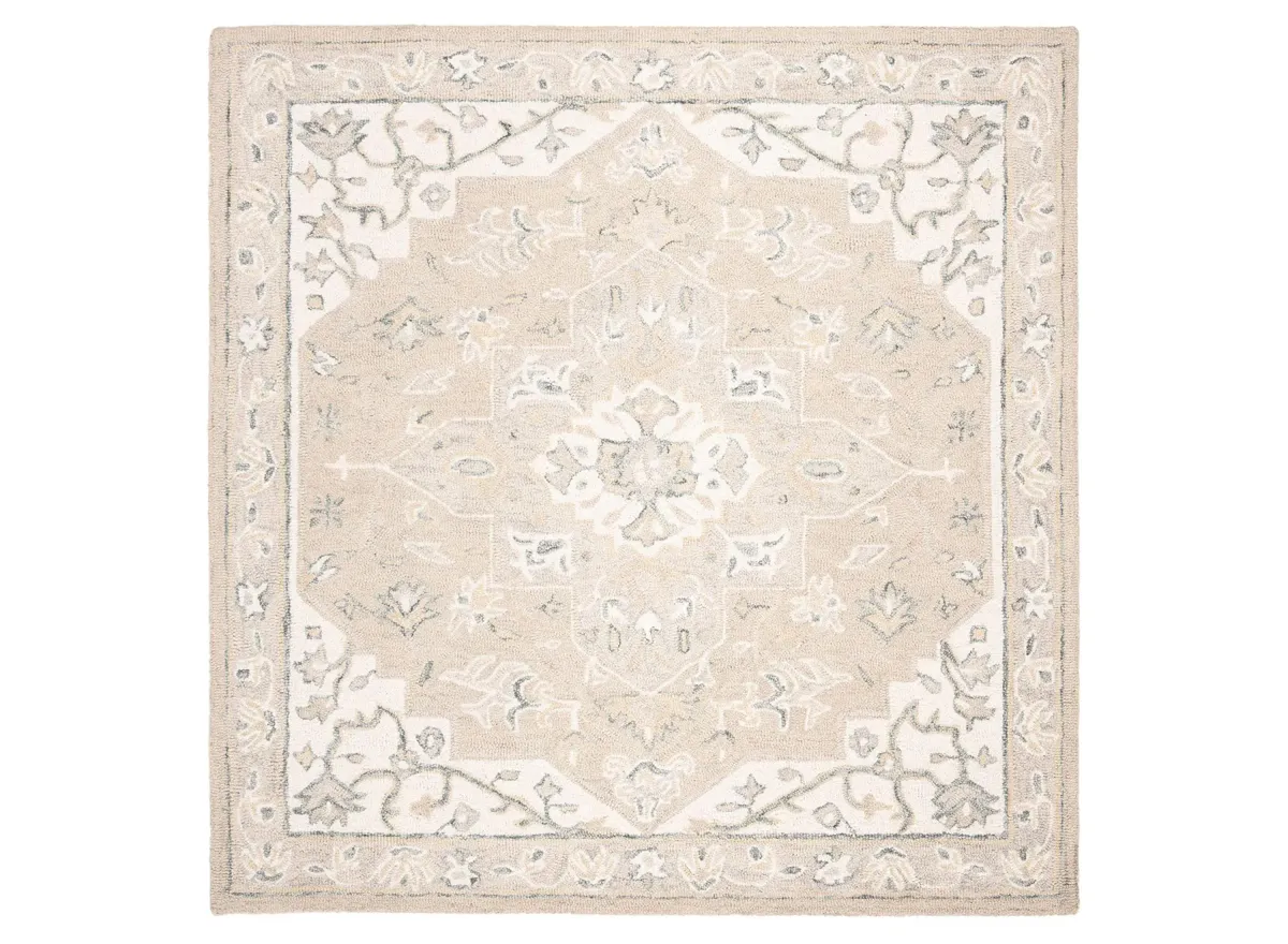 Turbo Area Rug in Light Gray & Ivory by Safavieh