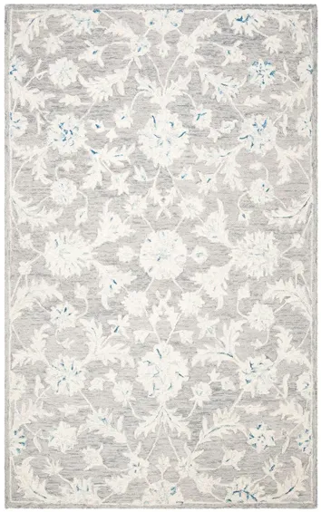 Kruse Area Rug in Gray & Ivory by Safavieh