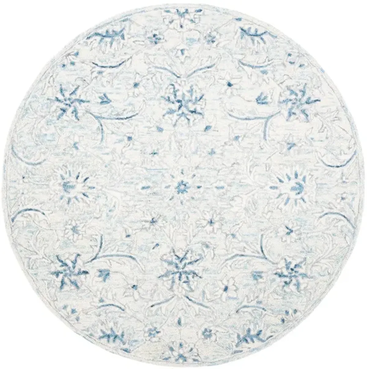 Kruse Area Rug in Light Blue & Ivory by Safavieh