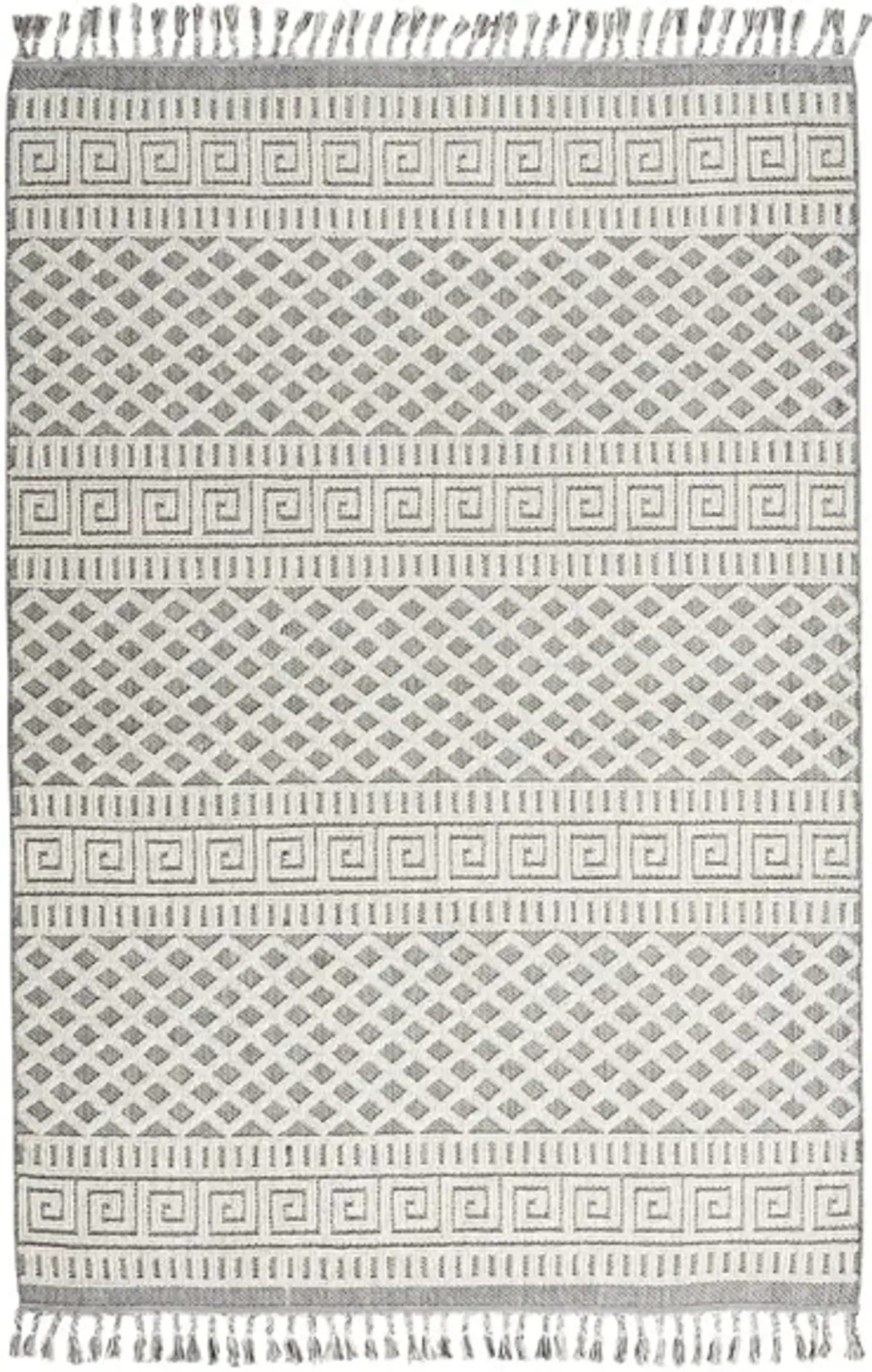 Woodlawn Area Rug in Ivory/Slate by Nourison