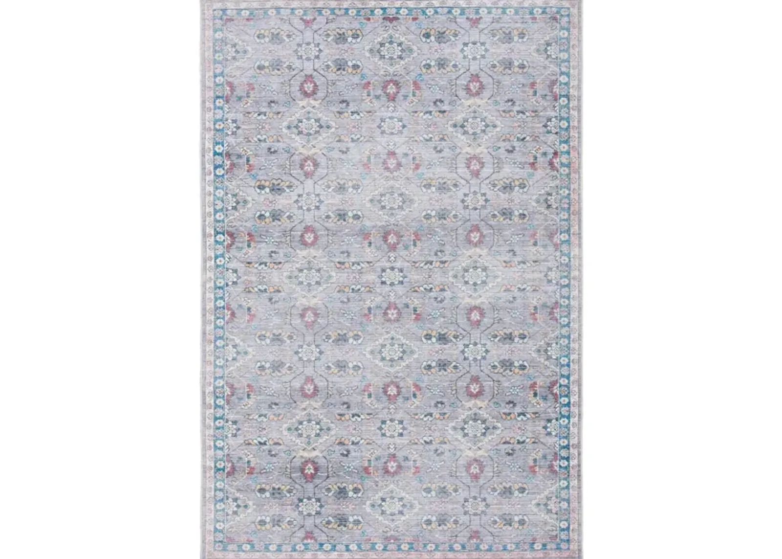 Serapi Area Rug in Gray & Beige by Safavieh