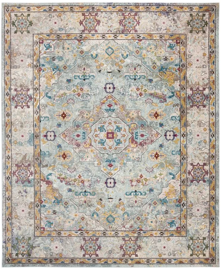 Ahannah Area Rug in Beige / Blue by Safavieh