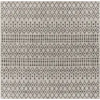 Eagean Area Rug in Black, Taupe, Light Gray, White by Surya
