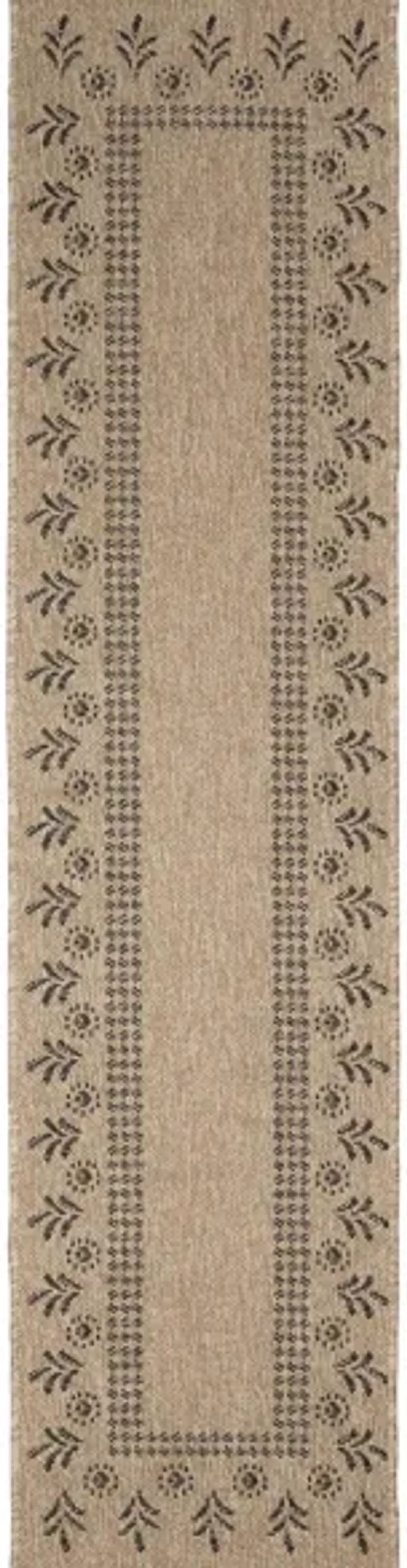 Sahara Indoor/Outdoor Rug in Natural by Trans-Ocean Import Co Inc