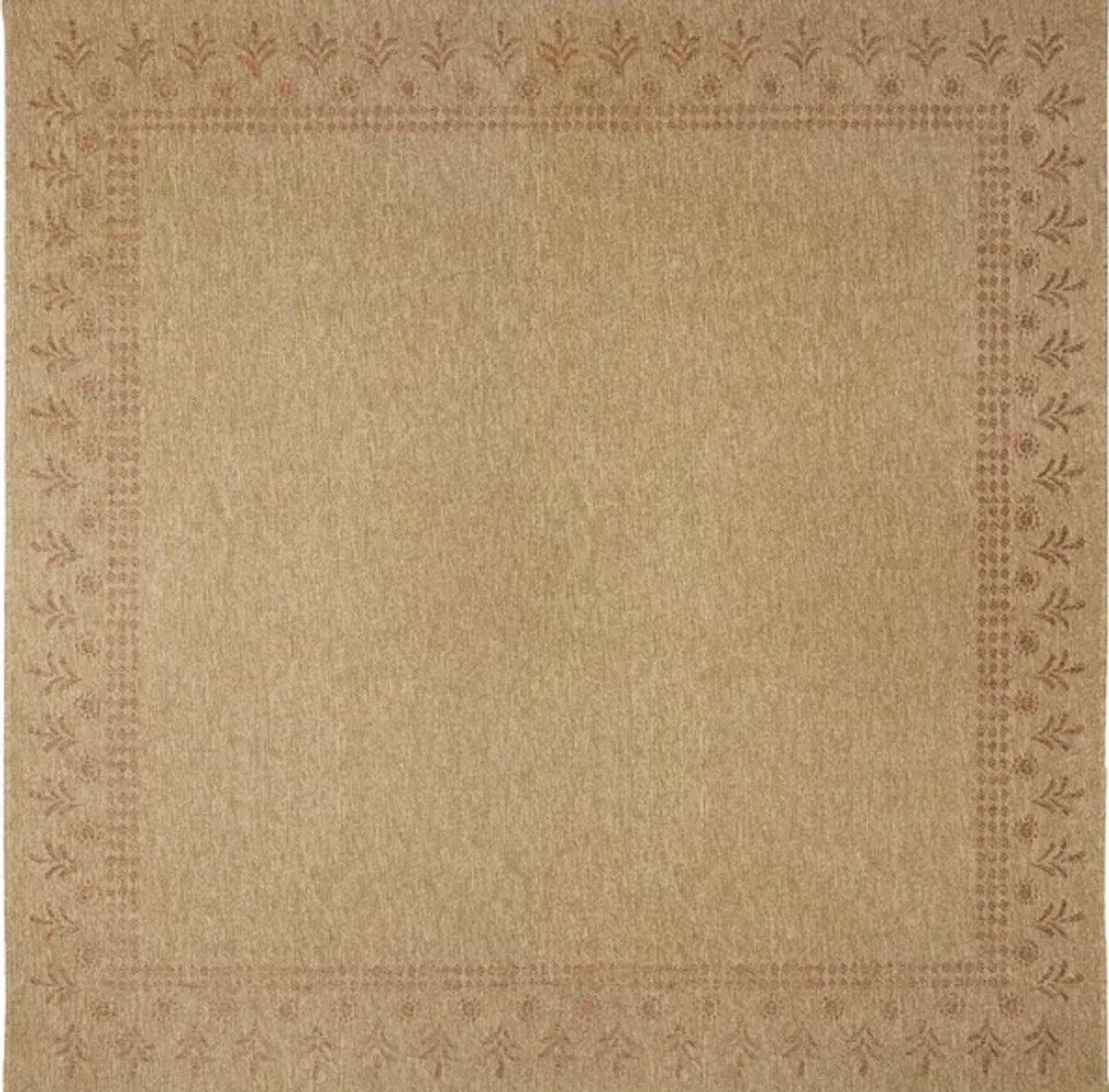 Sahara Indoor/Outdoor Rug in Terracotta by Trans-Ocean Import Co Inc