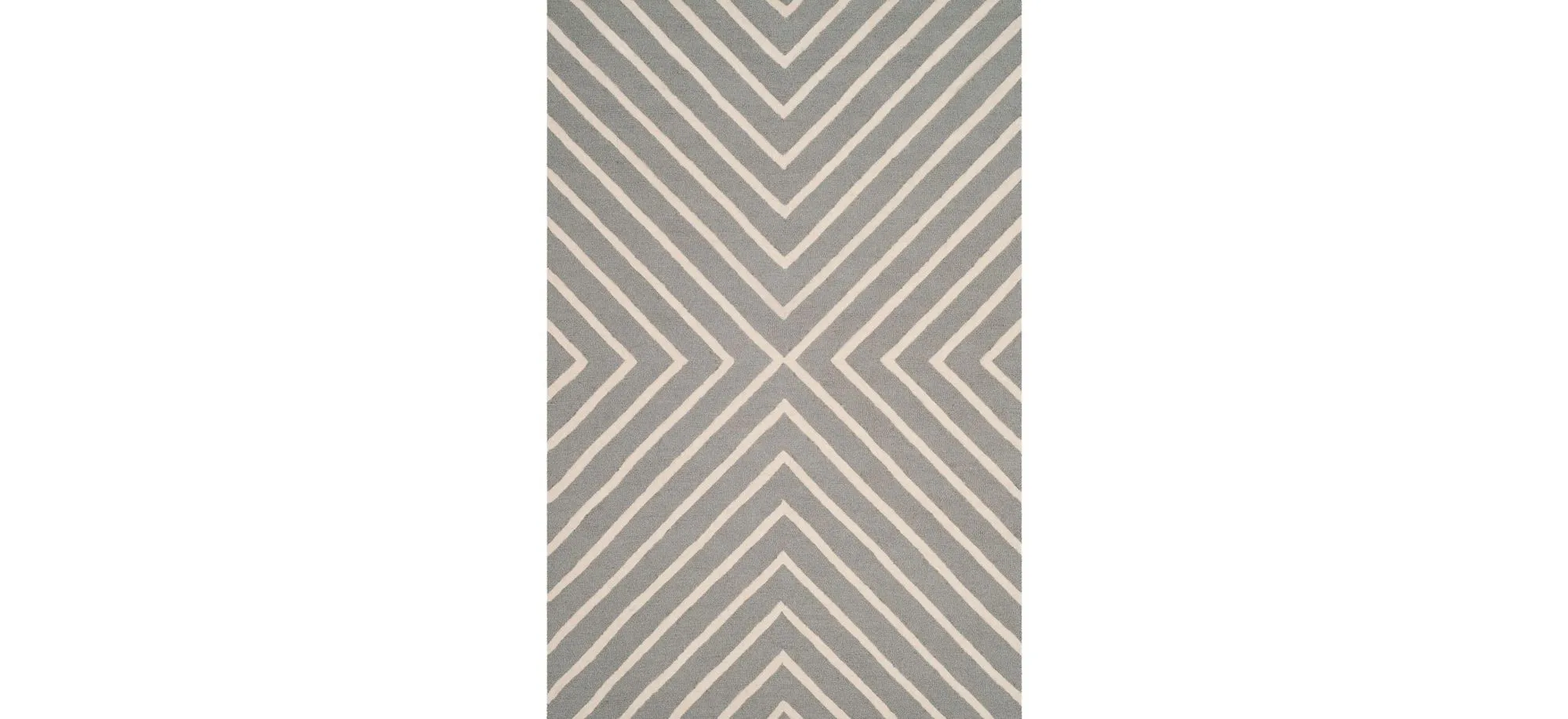 Kerr Kid's Area Rug in Gray/Ivory by Safavieh