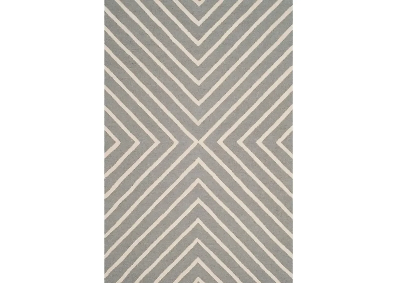 Kerr Kid's Area Rug in Gray/Ivory by Safavieh