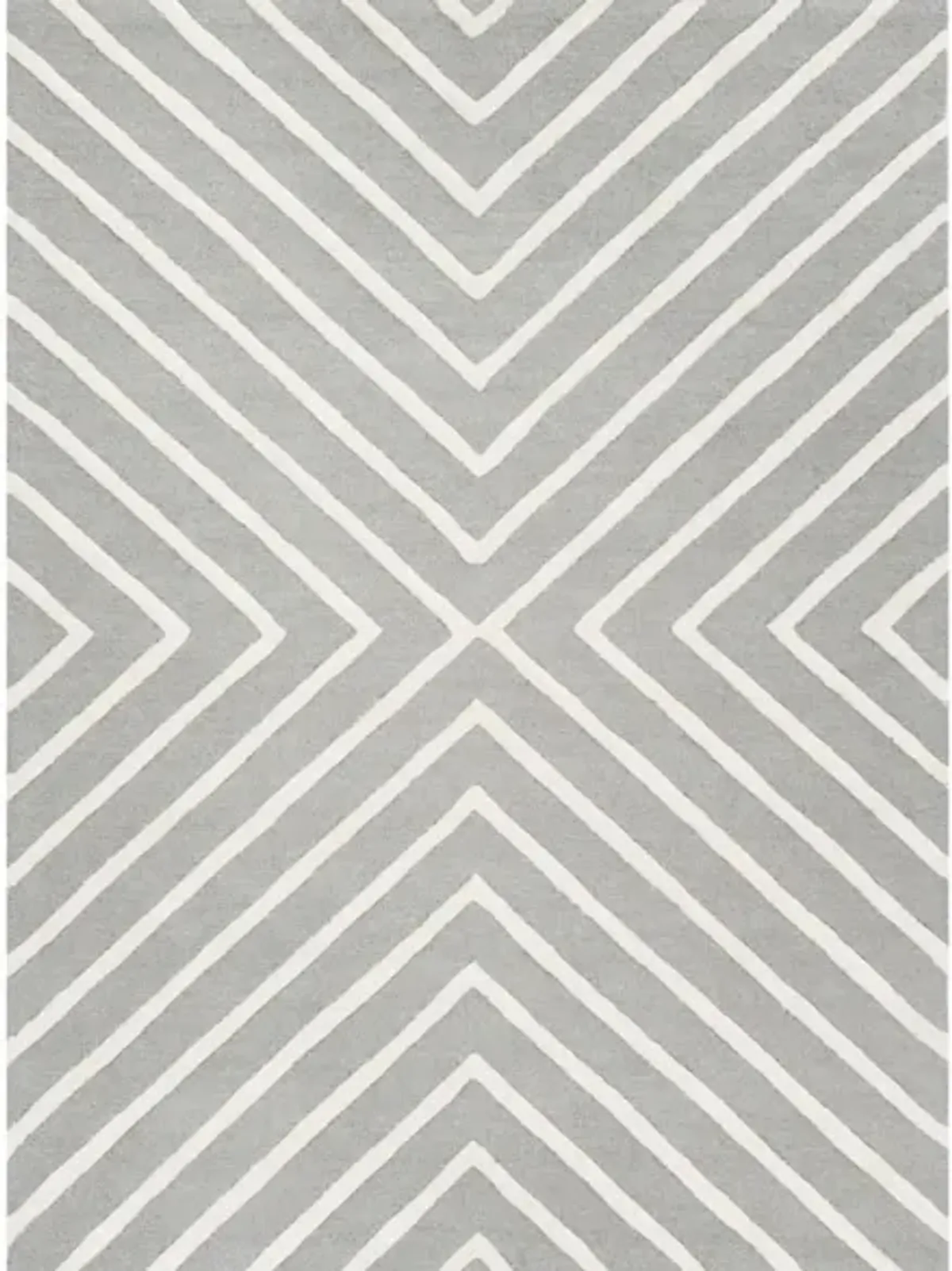 Kerr Kid's Area Rug in Gray/Ivory by Safavieh