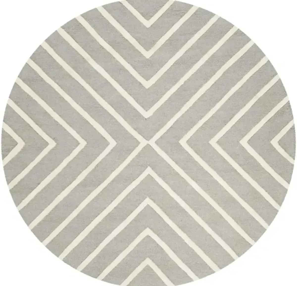 Kerr Kid's Area Rug in Gray/Ivory by Safavieh